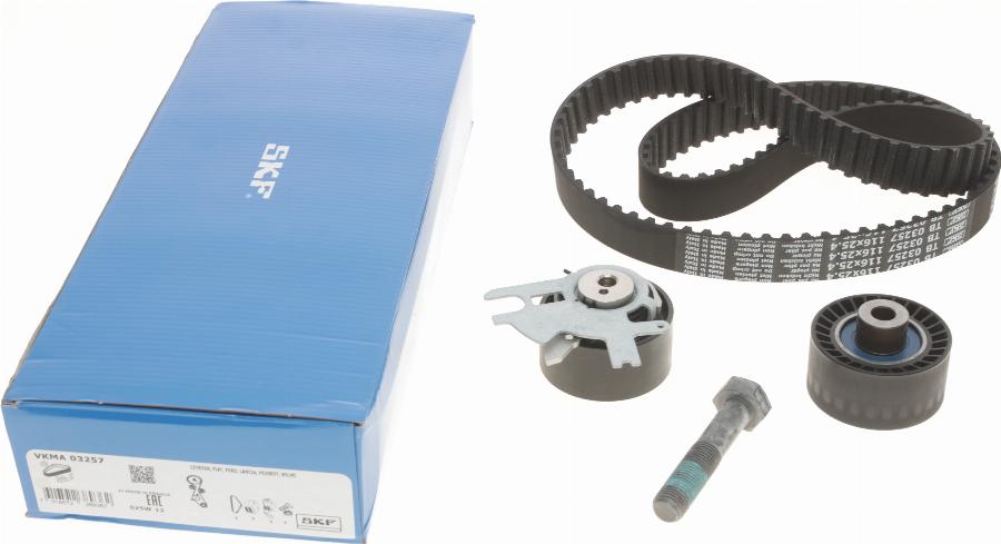 SKF VKMA 03257 - Комплект ременя ГРМ autozip.com.ua