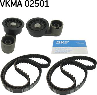 SKF VKMA 02501 - Комплект ременя ГРМ autozip.com.ua