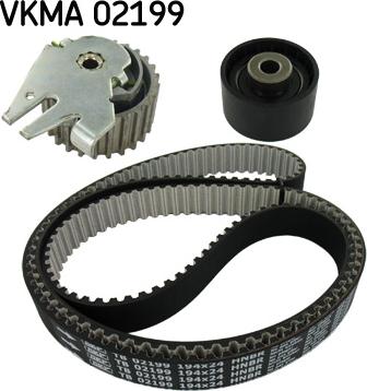 SKF VKMA 02199 - Комплект ременя ГРМ autozip.com.ua