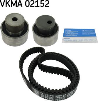 SKF VKMA 02152 - Комплект ременя ГРМ autozip.com.ua