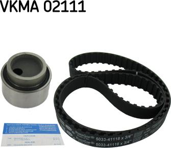 SKF VKMA 02111 - Комплект ременя ГРМ autozip.com.ua