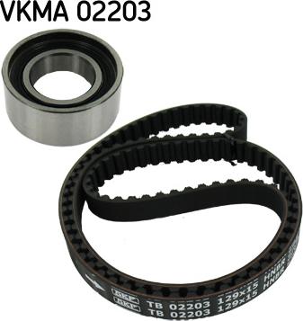 SKF VKMA 02203 - Комплект ременя ГРМ autozip.com.ua
