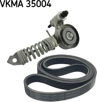 SKF VKMA 35004 - Поликлиновий ремінний комплект autozip.com.ua