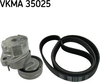 SKF VKMA 35025 - Поликлиновий ремінний комплект autozip.com.ua