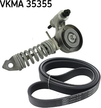 SKF VKMA 35355 - Поликлиновий ремінний комплект autozip.com.ua