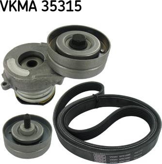 SKF VKMA 35315 - Поликлиновий ремінний комплект autozip.com.ua