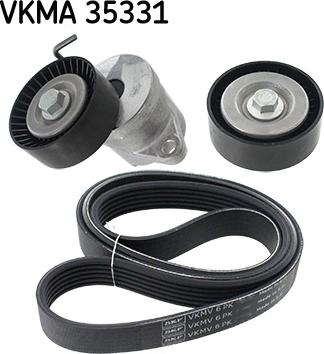 SKF VKMA 35331 - Поликлиновий ремінний комплект autozip.com.ua