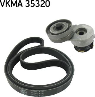 SKF VKMA 35320 - Поликлиновий ремінний комплект autozip.com.ua