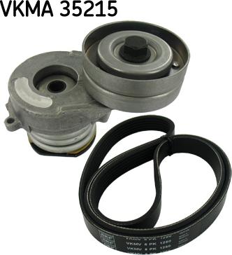 SKF VKMA 35215 - Поликлиновий ремінний комплект autozip.com.ua