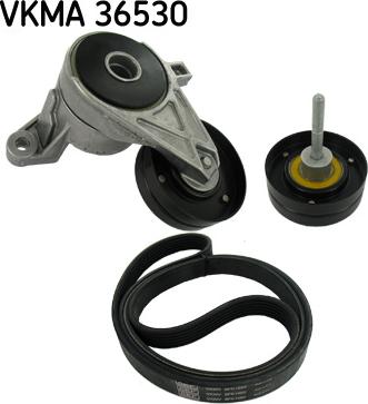 SKF VKMA 36530 - Поликлиновий ремінний комплект autozip.com.ua