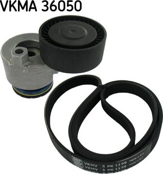 SKF VKMA 36050 - Поликлиновий ремінний комплект autozip.com.ua