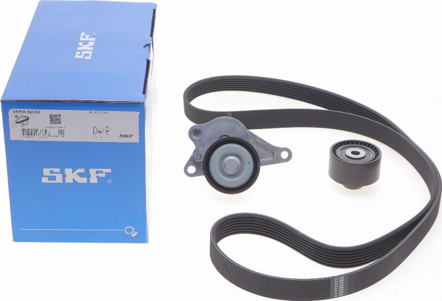 SKF VKMA 36132 - Поликлиновий ремінний комплект autozip.com.ua