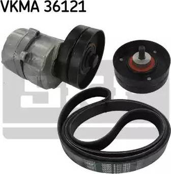 SKF VKMA 36121 - Поликлиновий ремінний комплект autozip.com.ua