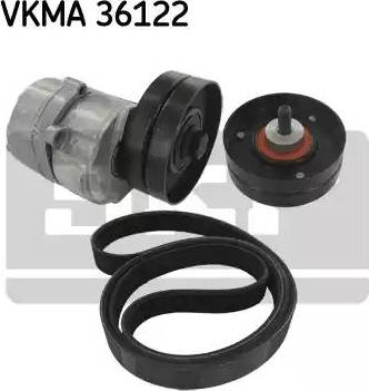 SKF VKMA 36122 - Поликлиновий ремінний комплект autozip.com.ua