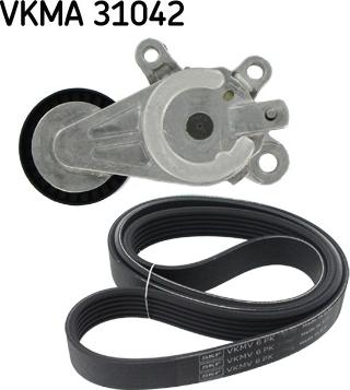 SKF VKMA 31042 - Поликлиновий ремінний комплект autozip.com.ua