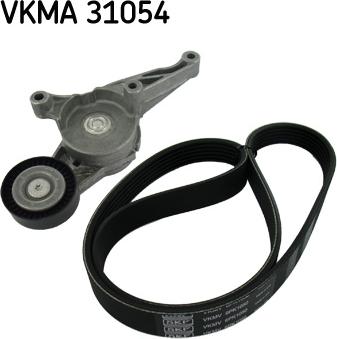 SKF VKMA 31054 - Поликлиновий ремінний комплект autozip.com.ua