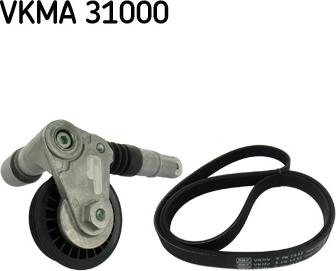 SKF VKMA 31000 - Поликлиновий ремінний комплект autozip.com.ua