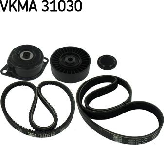 SKF VKMA 31030 - Поликлиновий ремінний комплект autozip.com.ua