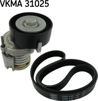 SKF VKMA 31025 - Поликлиновий ремінний комплект autozip.com.ua
