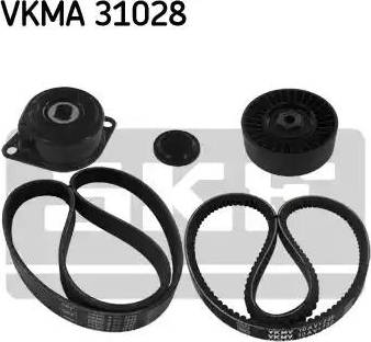 SKF VKMA 31028 - Поликлиновий ремінний комплект autozip.com.ua