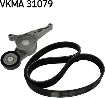 SKF VKMA 31079 - Поликлиновий ремінний комплект autozip.com.ua