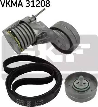 SKF VKMA 31208 - Поликлиновий ремінний комплект autozip.com.ua