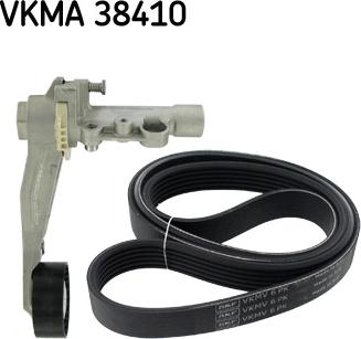 SKF VKMA 38410 - Поликлиновий ремінний комплект autozip.com.ua