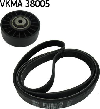 SKF VKMA 38005 - Поликлиновий ремінний комплект autozip.com.ua