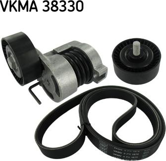 SKF VKMA 38330 - Поликлиновий ремінний комплект autozip.com.ua