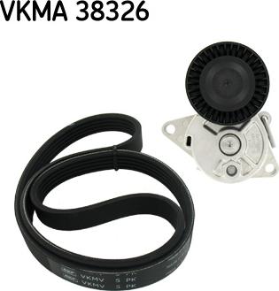 SKF VKMA 38326 - Поликлиновий ремінний комплект autozip.com.ua