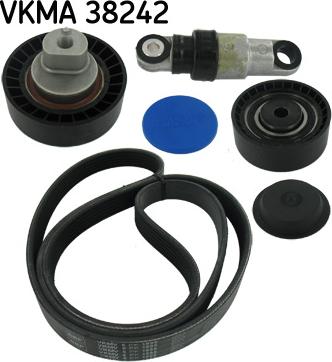 SKF VKMA 38242 - Поликлиновий ремінний комплект autozip.com.ua