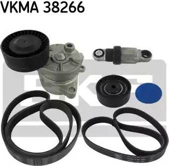 SKF VKMA 38266 - Поликлиновий ремінний комплект autozip.com.ua