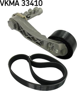 SKF VKMA 33410 - Поликлиновий ремінний комплект autozip.com.ua