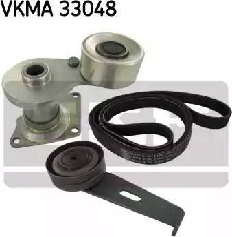 SKF VKMA 33048 - Поликлиновий ремінний комплект autozip.com.ua