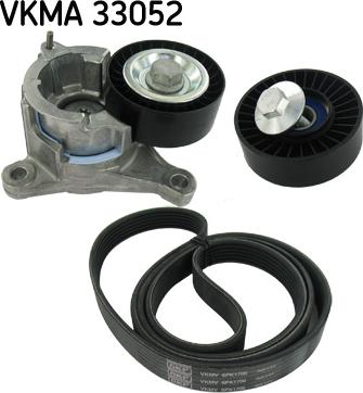 SKF VKMA 33052 - Поликлиновий ремінний комплект autozip.com.ua