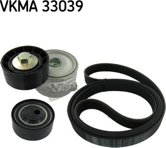 SKF VKMA 33039 - Поликлиновий ремінний комплект autozip.com.ua