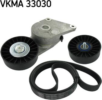 SKF VKMA 33030 - Поликлиновий ремінний комплект autozip.com.ua
