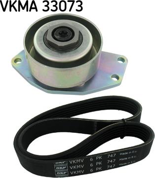 SKF VKMA 33073 - Поликлиновий ремінний комплект autozip.com.ua