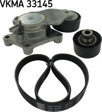 SKF VKMA 33145 - Поликлиновий ремінний комплект autozip.com.ua