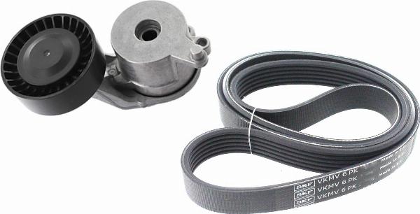 SKF VKMA 33180 - Поликлиновий ремінний комплект autozip.com.ua