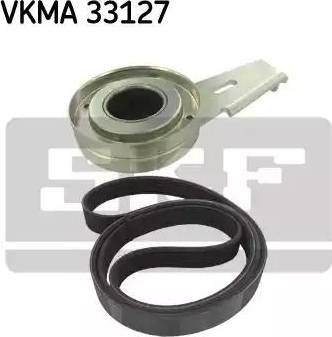 SKF VKMA 33127 - Поликлиновий ремінний комплект autozip.com.ua