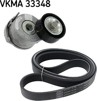 SKF VKMA 33348 - Поликлиновий ремінний комплект autozip.com.ua