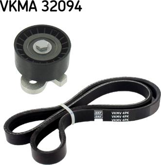 SKF VKMA 32094 - Поликлиновий ремінний комплект autozip.com.ua