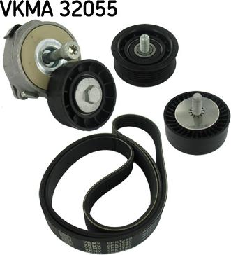 SKF VKMA 32055 - Поликлиновий ремінний комплект autozip.com.ua