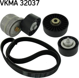 SKF VKMA 32037 - Поликлиновий ремінний комплект autozip.com.ua