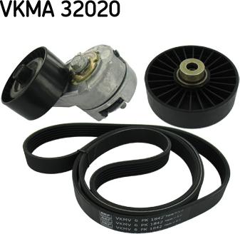 SKF VKMA 32020 - Поликлиновий ремінний комплект autozip.com.ua