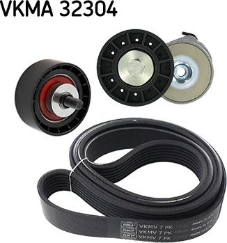 SKF VKMA 32304 - Поликлиновий ремінний комплект autozip.com.ua