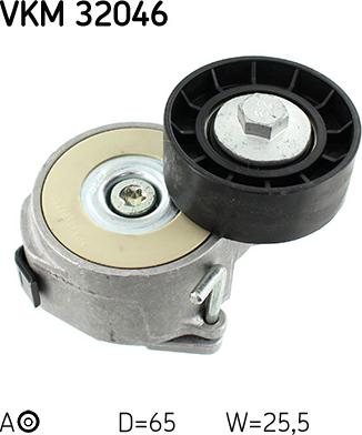 SKF VKMA 32203 - Поликлиновий ремінний комплект autozip.com.ua