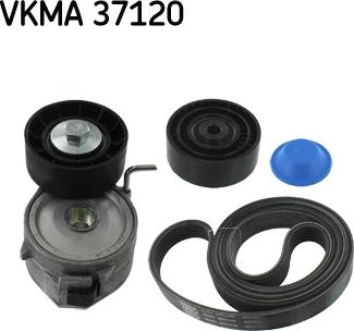 SKF VKMA 37120 - Поликлиновий ремінний комплект autozip.com.ua
