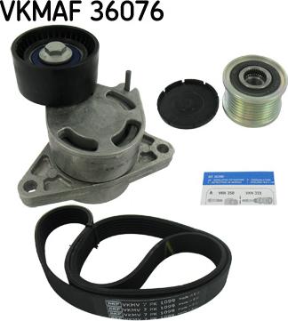 SKF VKMAF 36076 - Поликлиновий ремінний комплект autozip.com.ua